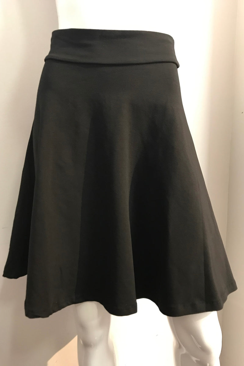 clara collins スカート ブラック フランス製 ブラック 黒 - スカート
